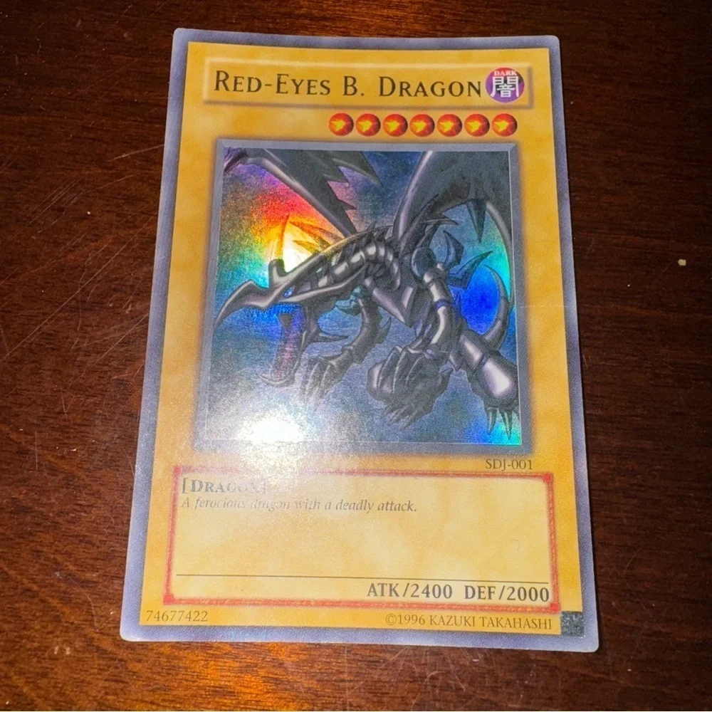 Red-Eyes B. Dragon SDJ-001 Starter Deck: Joey Unlimited Foil Card